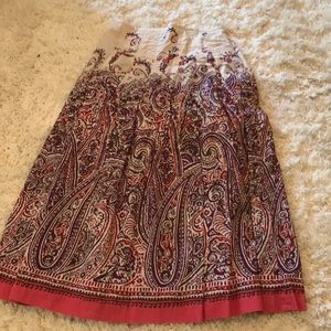 Paisley summer skirt